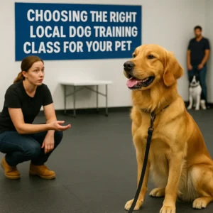 Local Dog Training Class